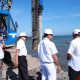 Pemancangan Tiang Tandai Dimulainya Pembangunan Masjid Terapung Pantai Merpati Bulukumba