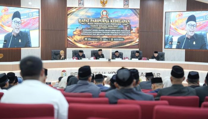Tok!, APBD Perubahan Makassar Rp5,26 Triliun Disahkan