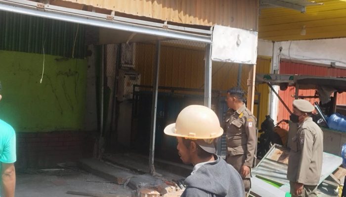 20 Tahun Berdiri di Fasum, 10 Lapak di Gunung Lompo Battang Akhirnya Bongkar Mandiri