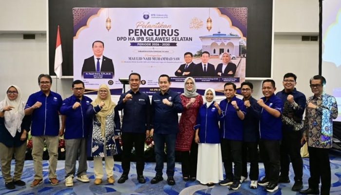 Ketua DPRD Sulsel Hadiri Pelantikan DPD HA IPB, Dorong Alumni Berkontribusi untuk Pembangunan Daerah