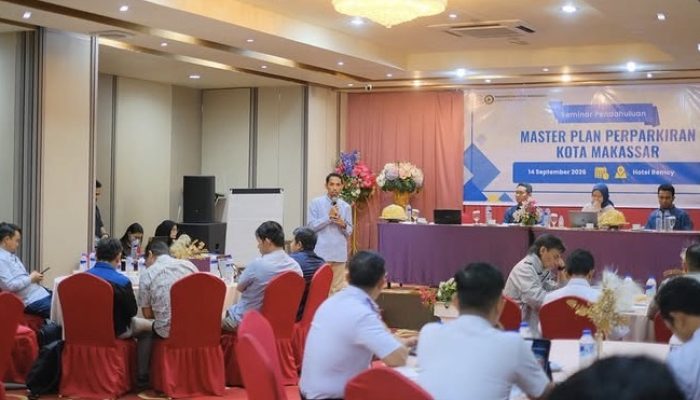 DPMPTSP Makassar Hadiri Seminar Pendahuluan Masterplan Perparkiran Kota Makassar