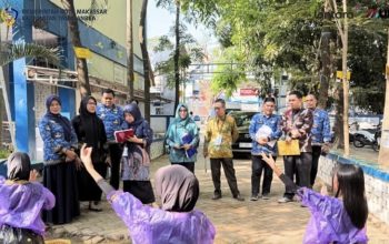 Kecamatan Tamalanrea Dampingi Penilaian Lomba UKS Tingkat Kota Makassar