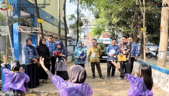 Kecamatan Tamalanrea Dampingi Penilaian Lomba UKS Tingkat Kota Makassar