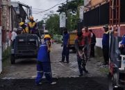 Tindak Lanjuti Aduan LONTARA+, Dinas PU Makassar Tangani Jalan Berlubang di BTP
