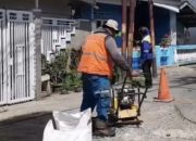 Dinas PU Makassar Rehabilitasi Jalan Baji Pangasseng, Akses Warga Kian Nyaman
