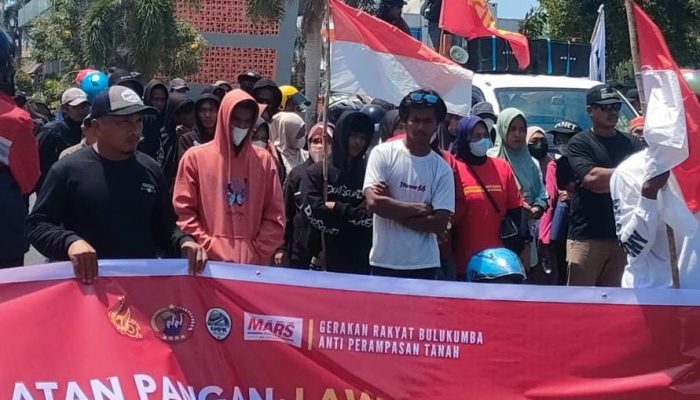Hari Tani Nasional, Ratusan Petani di Bulukumba Tuntut Penyelesaian Konflik Agraria