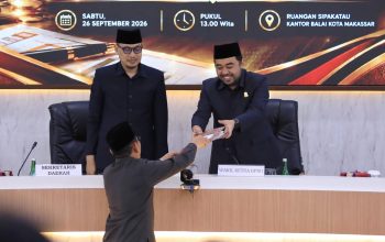 Ekonomi Makassar Melaju 7,04 Persen, DPRD Puji Kepemimpinan Munafri