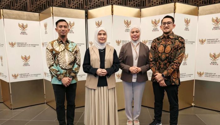 Kepala DLH Makassar Dampingi Wawali Aliyah Kunjungi KBRI Tokyo