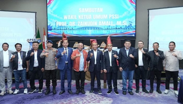 Appi Pimpin Asprov PSSI Sulsel 2026–2030, Hadir Ketua KONI Makassar