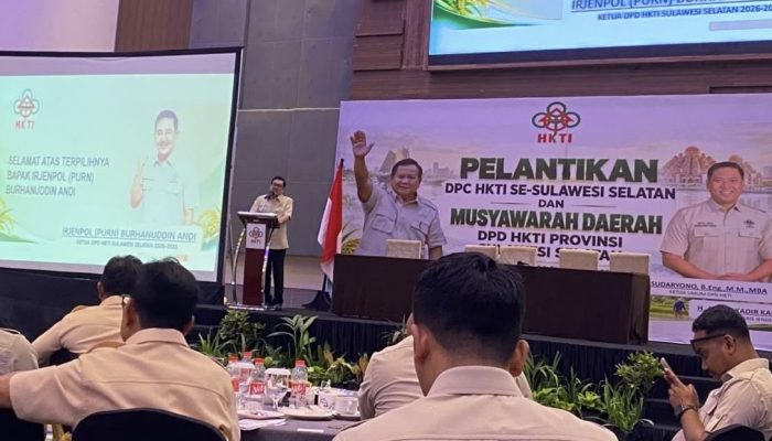Burhanuddin Andi Pimpin DPD HKTI Sulsel