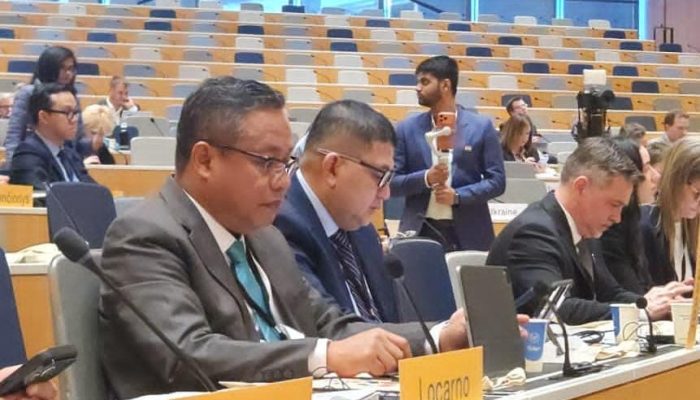 Dahyal Dampingi Munafri Tampil di Forum PBB Jenewa