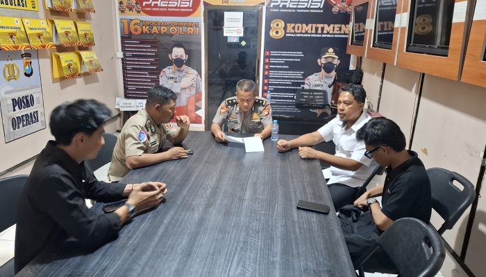 Panitia Kocanfest Silaturahmi dengan Kapolresta Mamuju, Perkuat Sinergi dan Koordinasi Kegiatan