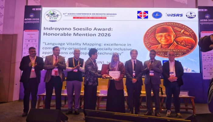 Dosen UIN Alauddin Raih Honorable Mention Indroyono Soesilo Award 2026