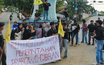 Refleksi Dua Tahun Kepemimpinan Prabowo-Gibran, PMII Mamuju Bawa 15 Tuntutan