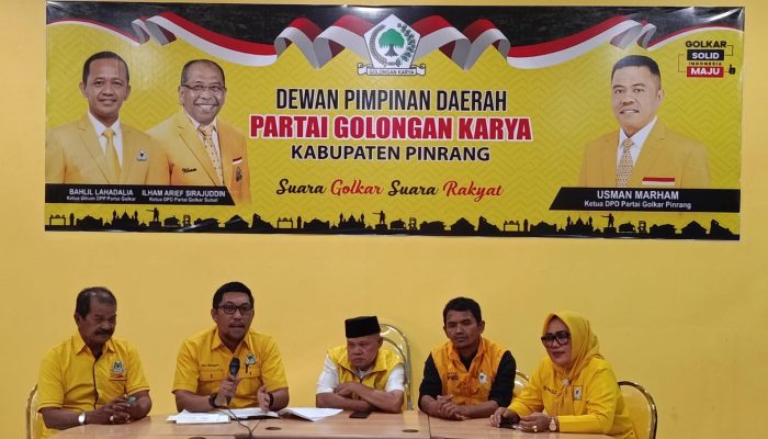 Hastan Mattanete Resmi Ambil Formulir, Siap Ikuti Bursa Ketua Golkar Pinrang