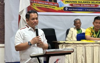 Sufriadi Arif Pimpin PSTI Sulsel, Siapkan Agenda Kebangkitan Sepak Takraw