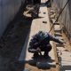 Akses Lanraki Lorong 6 Ditata, Dinas PU Makassar Pasang Paving Blok