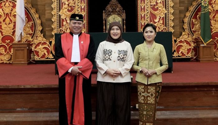 Aliyah Mustika Ilham Hadiri Pelantikan I Wayan Gede Rumega sebagai Hakim Tinggi Pengadilan Tinggi Denpasar