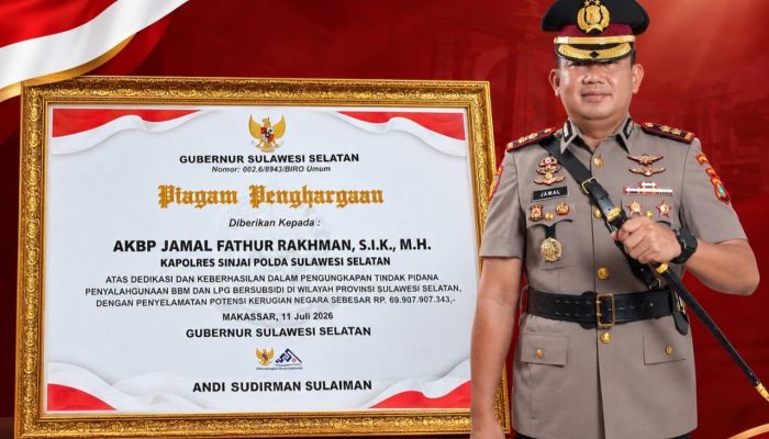 Ungkap Kasus LPG Subsidi, Kapolres Sinjai Terima Apresiasi Gubernur Sulsel