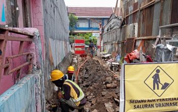 Dinas PU Makassar: Perbaikan Jalan dan Drainase di Lorong 28 Pongtiku, Sudah Berjalan